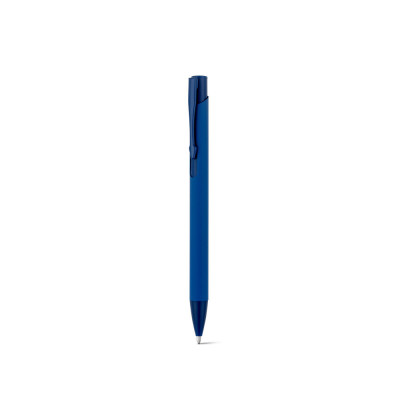 CLINT. Recycled aluminium (100 rAL) ballpoint pen with rubber finish